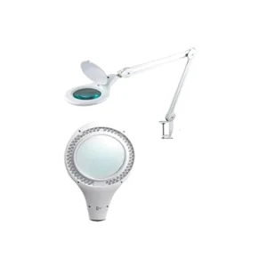 Recargables Premium Lampara C/ Lupa 5 Dioptrias Con Pinza Para Fijacion 90 Leds 9W