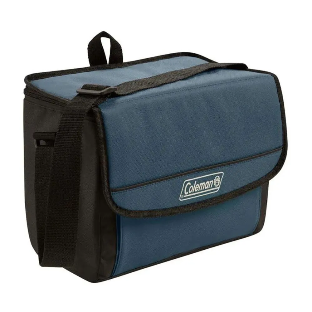 Suave Cooler 9 Latas Plegable Azul Slate