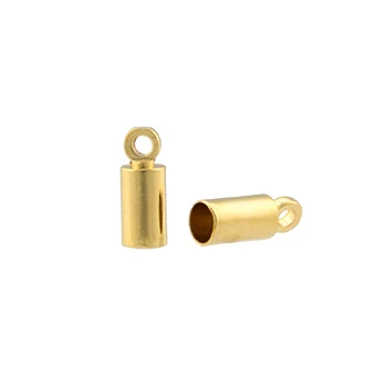 Terminal Para Pegar 9x3.5mm para 3mm Dorado Deslumbrante