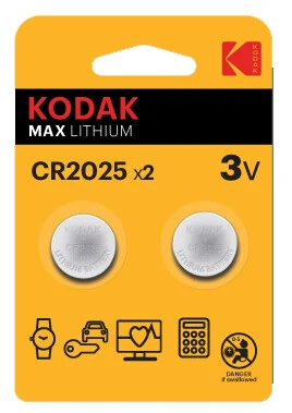 30417670 BL 2u PILA BOTON MAX KODAK CR2025 3V