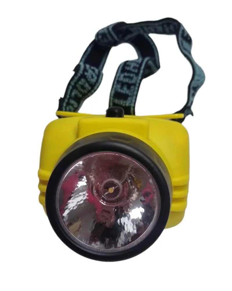 Linterna Minero Pilas MOD: Amarilla para Mandos Distancia