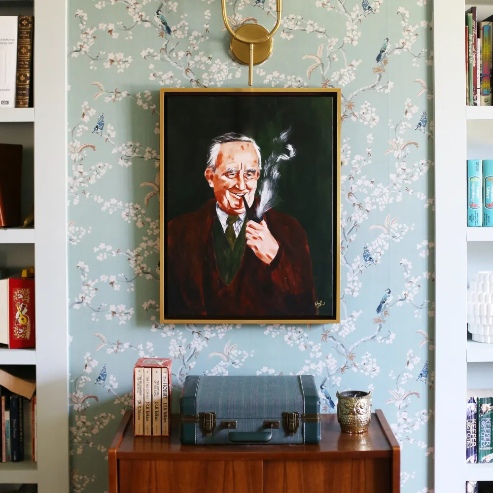 Tolkien and His Pipe | Lona
