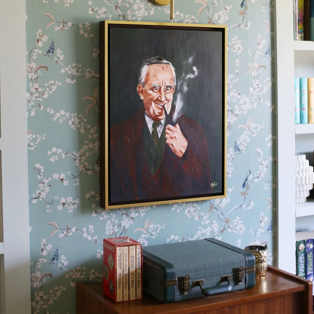 Tolkien and His Pipe | Lona