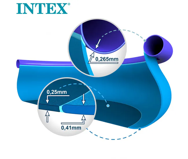 Piscina Enterrada Piscina hinchable Fácil Set INTEX con depuradora