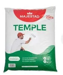 TEMPLE BLANCO 25 KG "MAJESTAD"