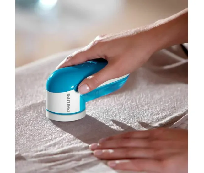 Quitagrasas Quitapelusas Philips GC026/00 Azul / Blanco