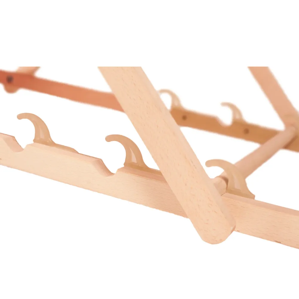 Tumbona de madera de haya con respaldo ajustable de tres niveles GreenBlue GB183