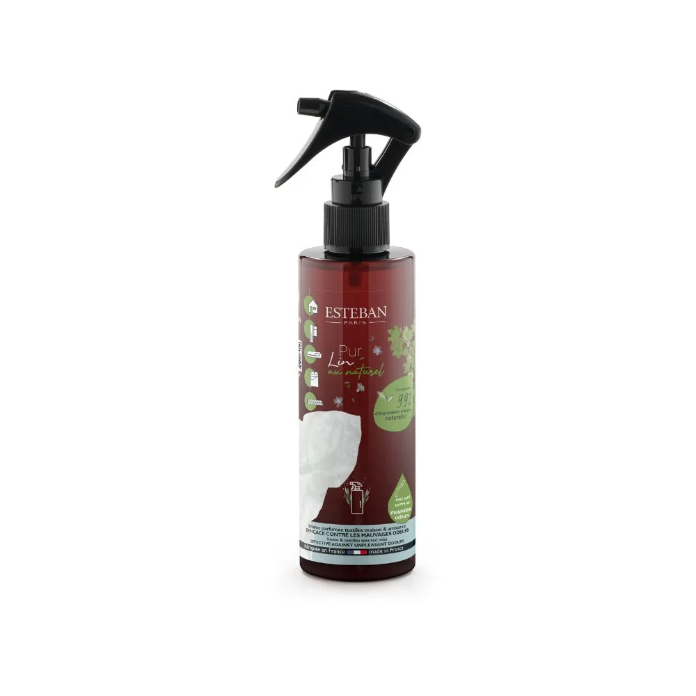Spray textil Pur Lin 200 ml Esteban Paris en Botella de 500 ml