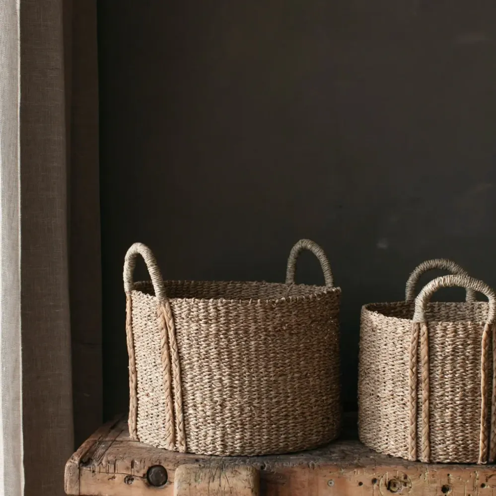 Also Home - Tilaa Round Seagrass Baskets | Envío Rápido