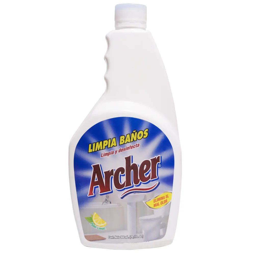 Limpia Baños Archer Poder Limon Repuesto X 860Ml