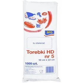 ARO BOLSA HDPE 10 X 22 CM