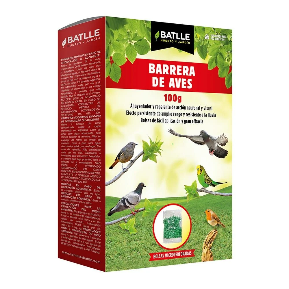 REPELENTE DE AVES 100 g BATLLE
