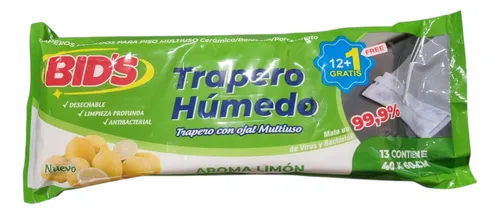 Trapero Humedo de Multipiso Limon Bids 12 unid