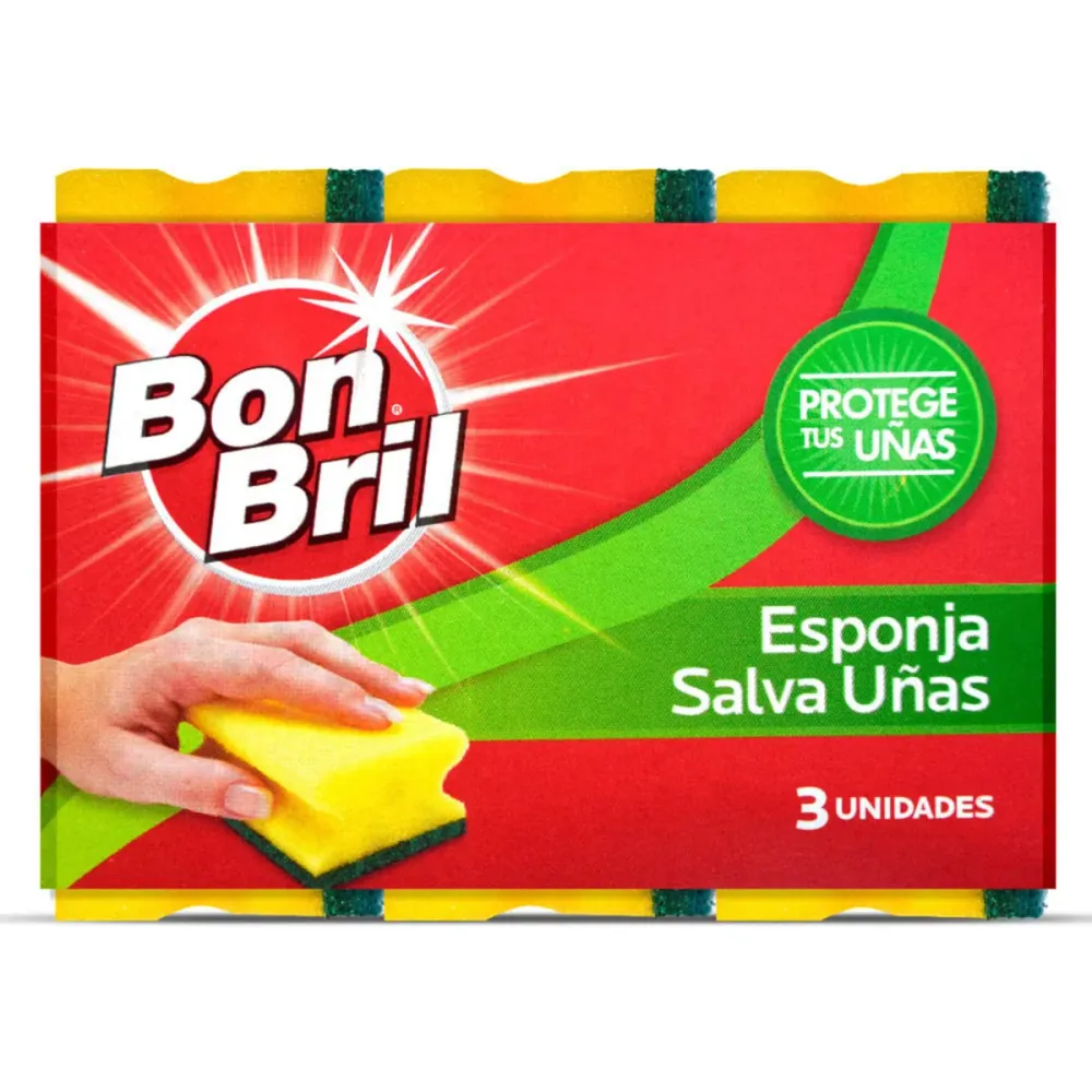 ESPONJA BONBRIL 3U SALVA UNAS