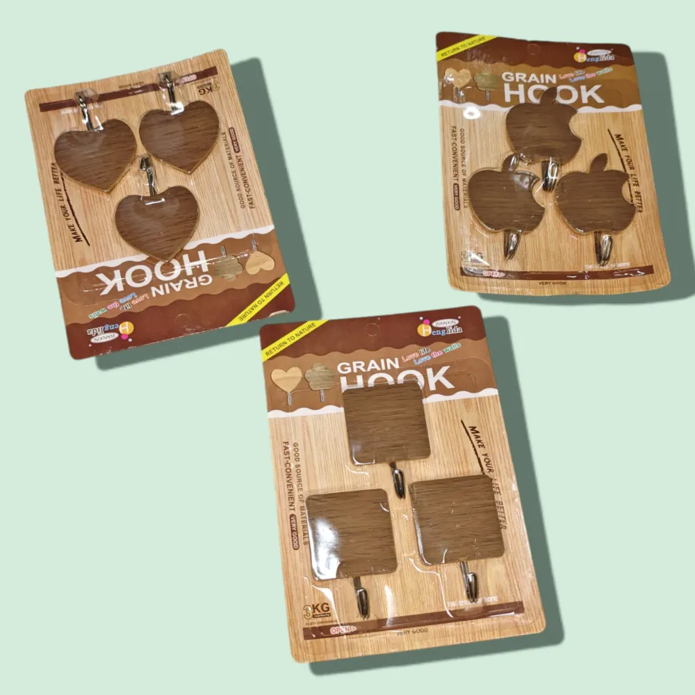 SET VENTOSA MADERA 3PCS STRONG Cosmo