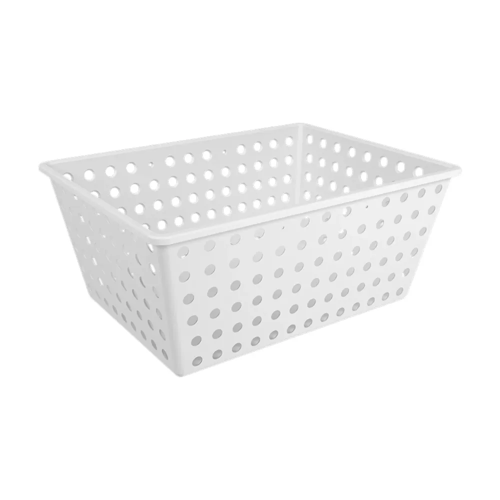 Cesta Coza Maxi De Plástico One Blanco X 12.9L