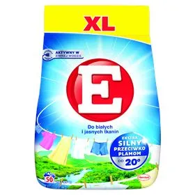 DETERGENTE EN POLVO PARA TEJIDOS BLANCOS Y CLAROS 3 KG