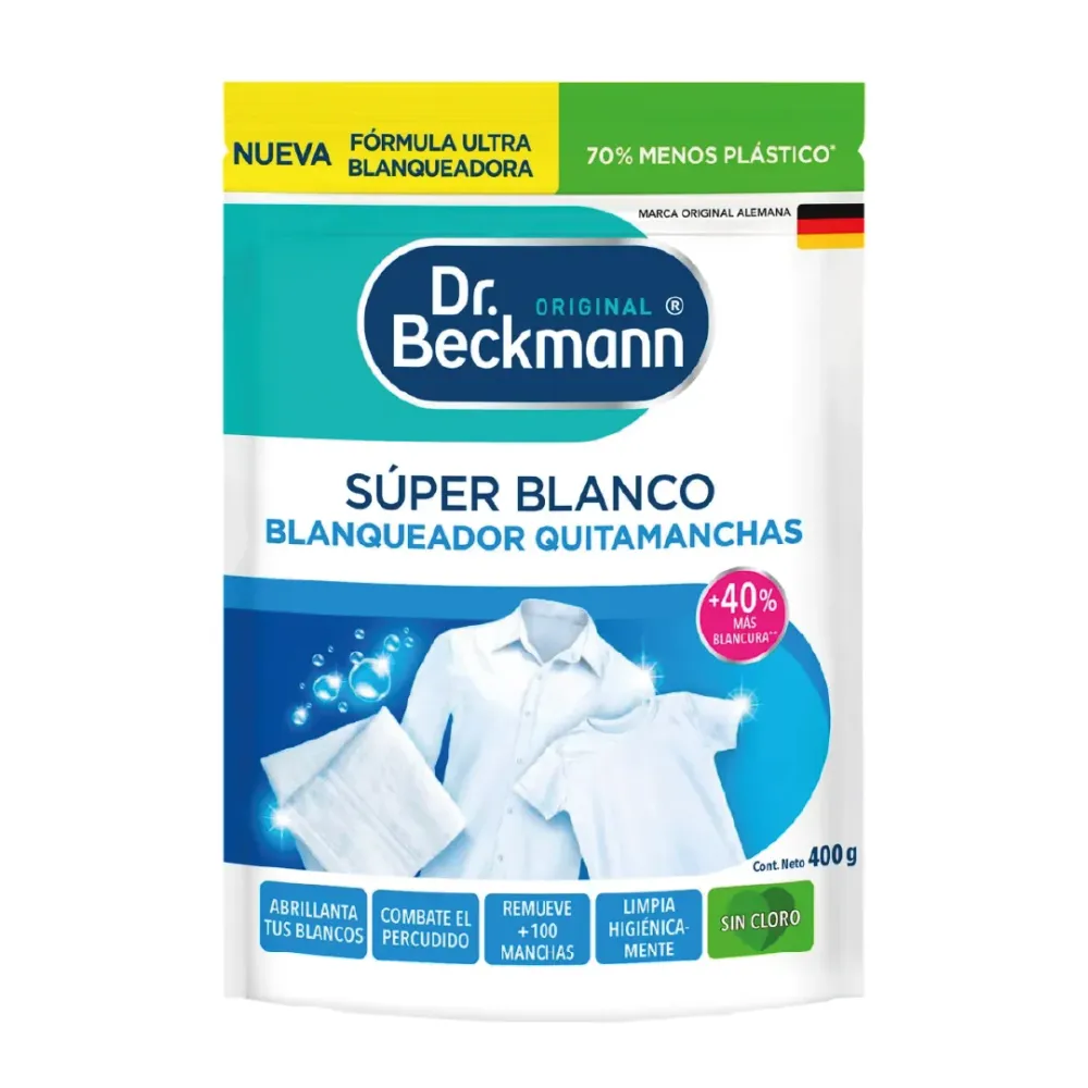 Dr. Beckmann Super Blanco Blanqueador 400 gr.