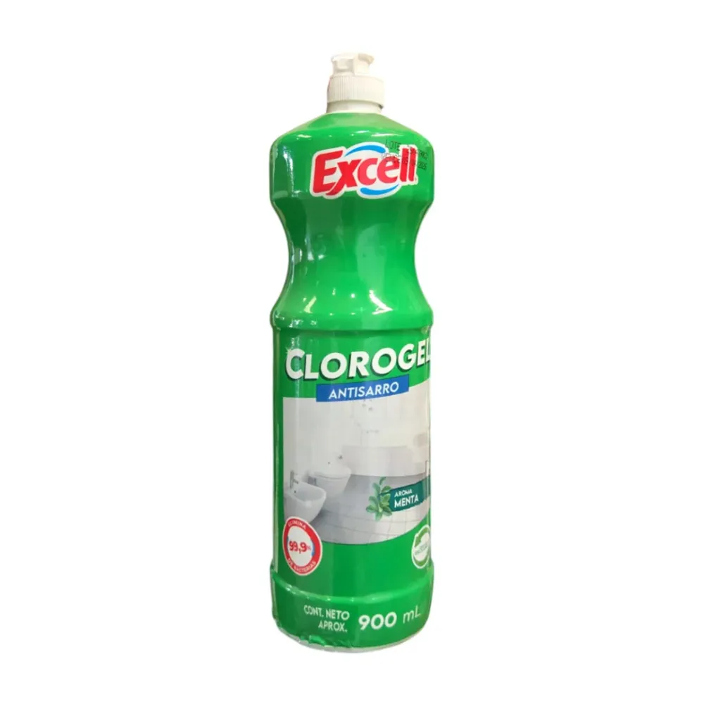 Cloro Gel Menta Excell 900 cc