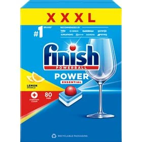 FINISH POWER ESSENTIAL LEMON SPÜLTABLETTEN 80 ST