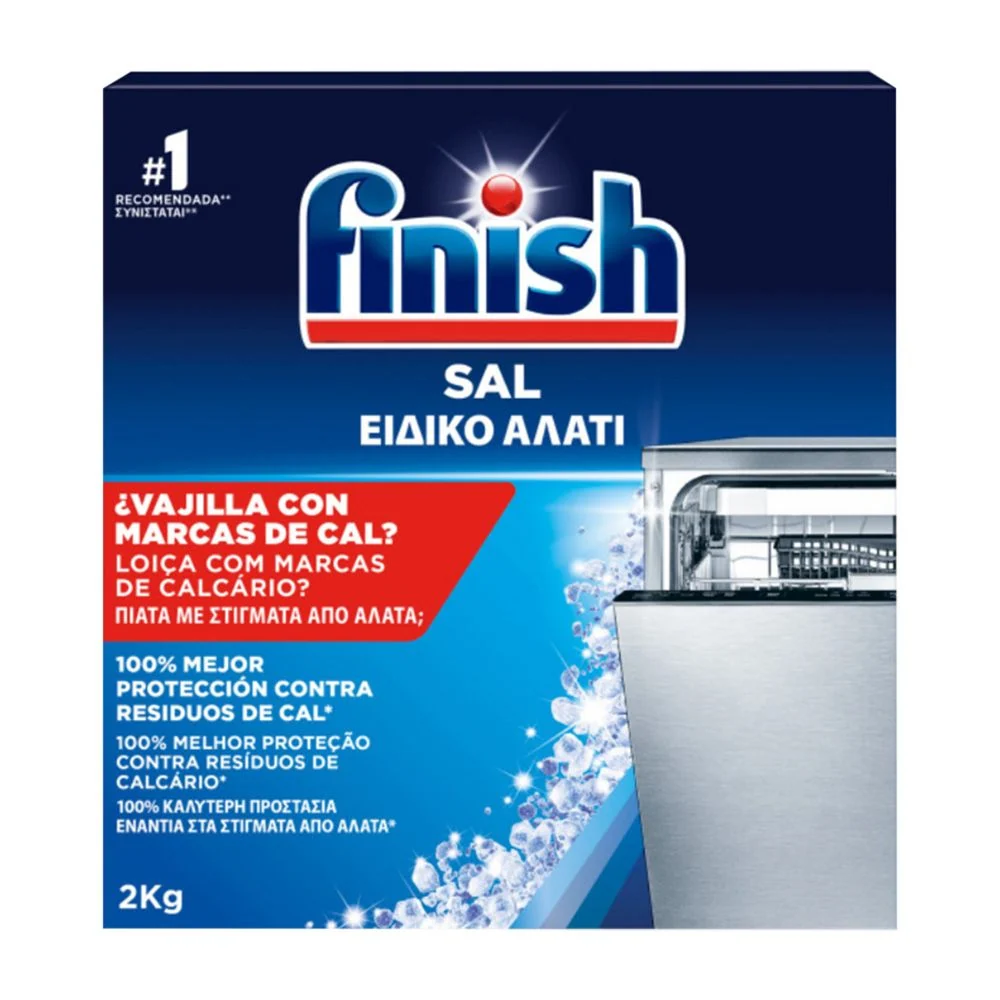 SAL PARA LAVAVAJILLAS 2 kg FINISH