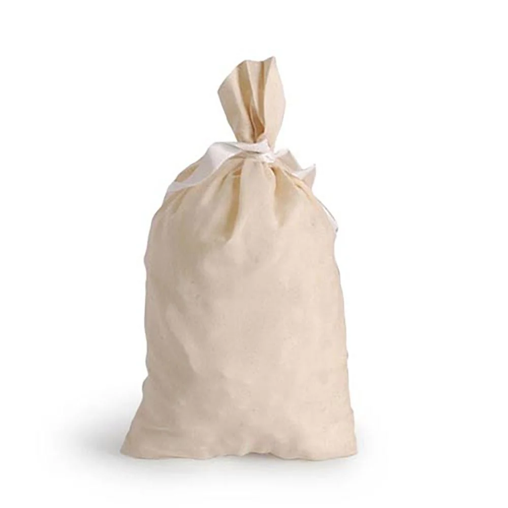 SACO DE ALGODÓN BEIGE 40 x 60 cm, PACK 2 uds FUN AND GO