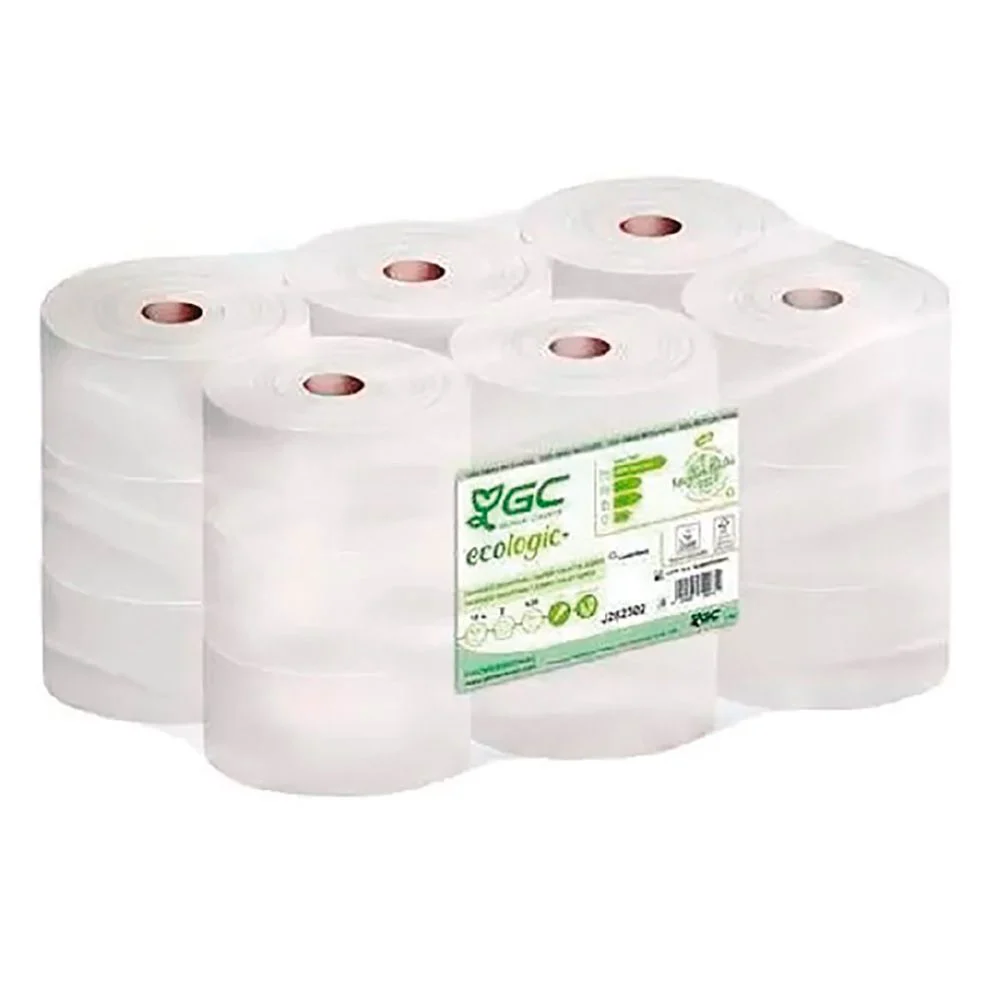 PAPEL HIGIÉNICO 124 m PACK DE 18 uds GOMA CAMPS