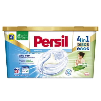 Cápsulas de lavado Persil Disc 4en1 Sensitive 28 uds. Henkel
