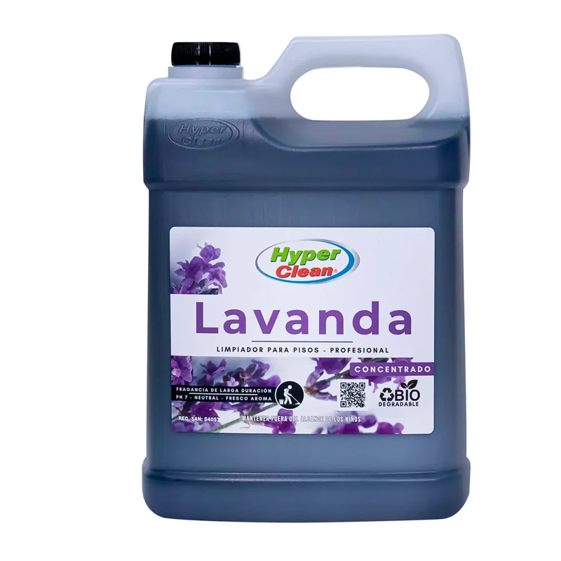 Desinfectante para Pisos Lavanda en Galón Hyper Clean