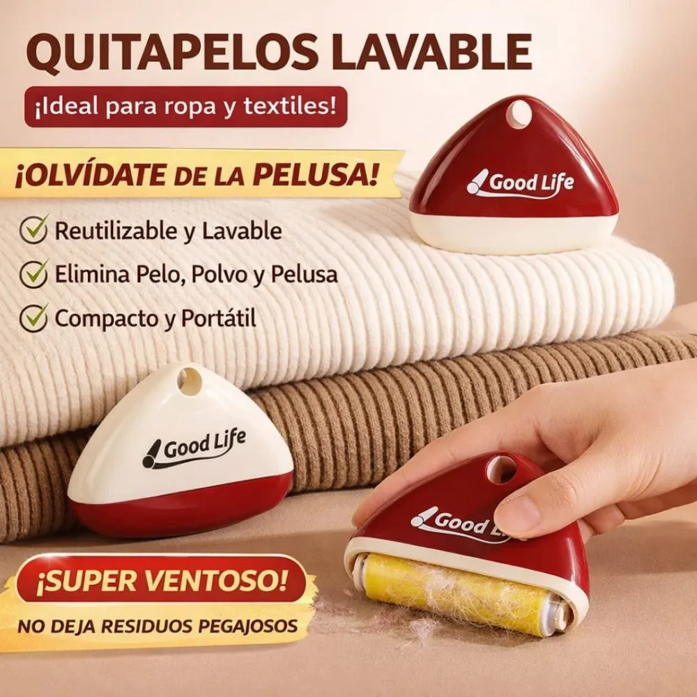 QUITAPELUSAS MULTIUSO PORTATIL Importacion Luna
