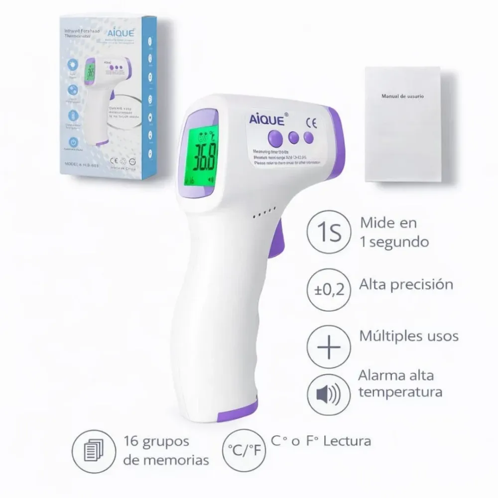 TERMOMETRO DIGITAL BATERIA Importacion Luna