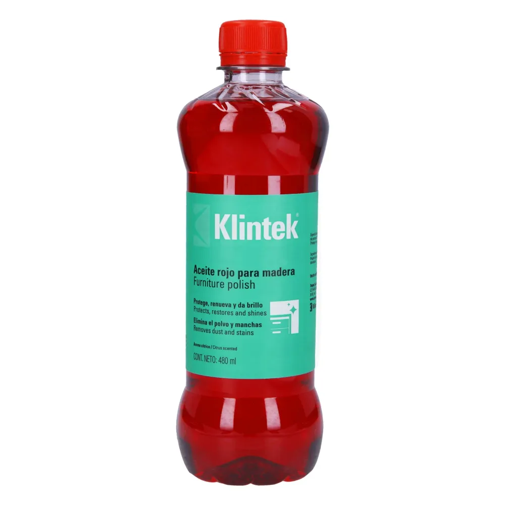 Aceites rojos para madera Klintek