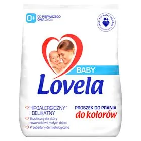 LOVELA DETERGENTE EN POLVO PARA ROPA DE COLOR 1,3 KG