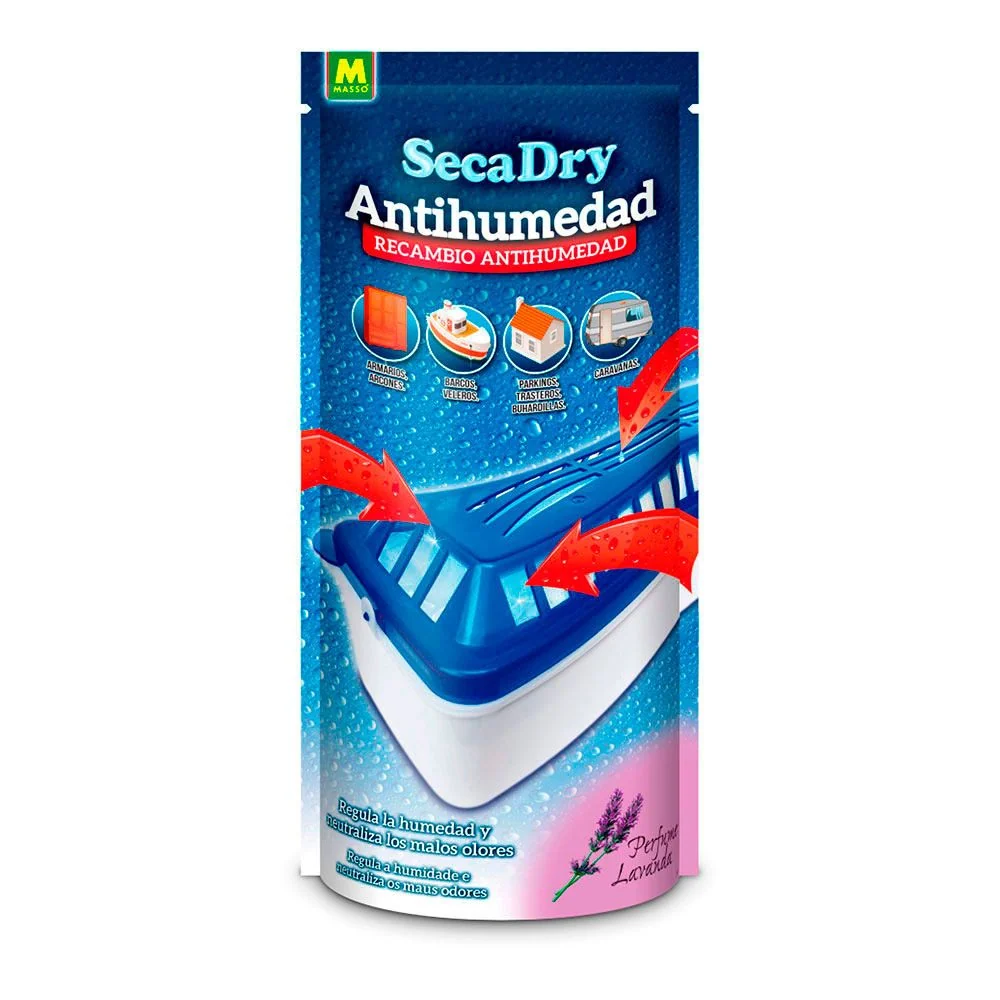 SECADRY ANTIHUMEDAD RECAMBIO 500 g MASSÓ