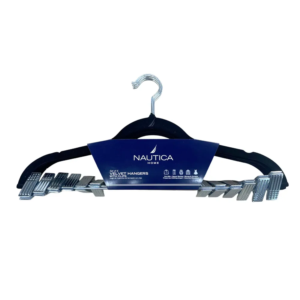 Ganchos Ropa con clips PK6 Ninguno