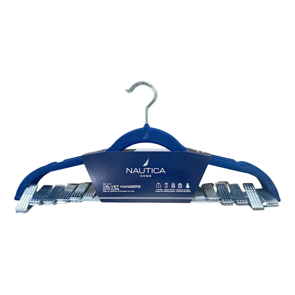 Ganchos Ropa con clips PK6 Ninguno