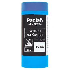 PACLAN EXPERT BOLSAS DE BASURA CON CINTA 35 L 50 UD