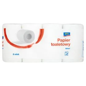 PAPEL HIGIÉNICO BLANCO ARO 8 ROLLOS