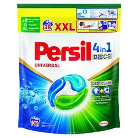 PERSIL 4 EN 1 CÁPSULAS PARA ROPA UNIVERSAL 38 UNIDADES