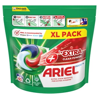 Extra Clean Power Ariel Cápsulas de lavado 40 uds. Procter & Gamble