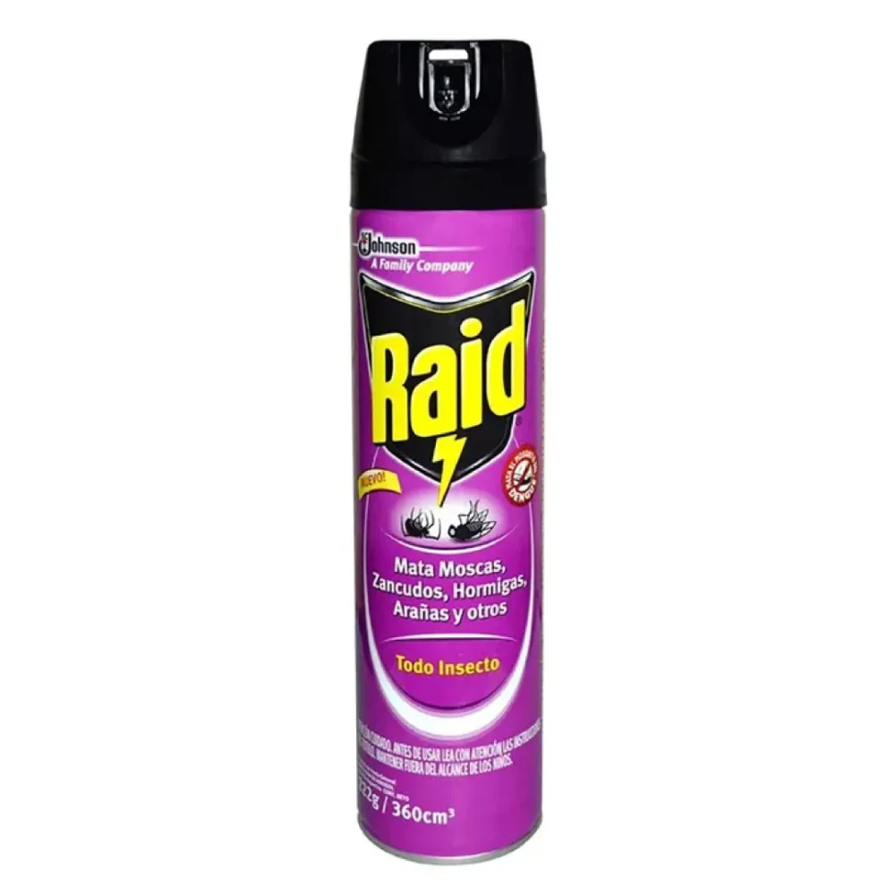 Insecticida Raid 360 cc Todo Insecto