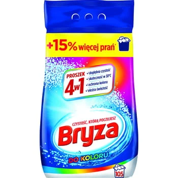 Detergente 4en1 para Bryza Color 6,825kg (105 lavados) Reckitt Benckiser