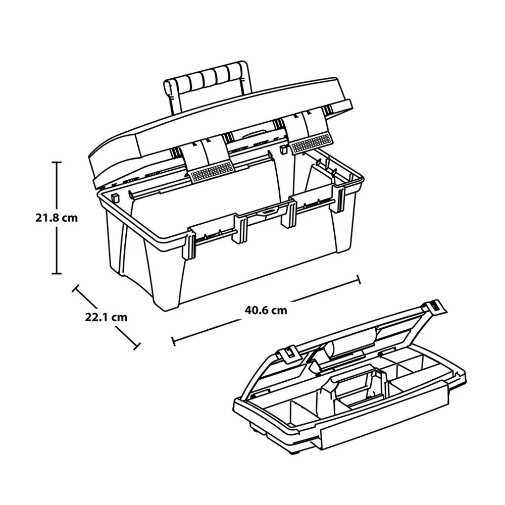Caja Vanity Elegance Salmón Rimax