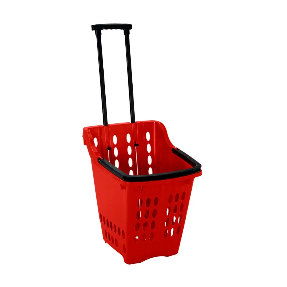 Cesta de Mercado 31 Lt Rojo Rimax