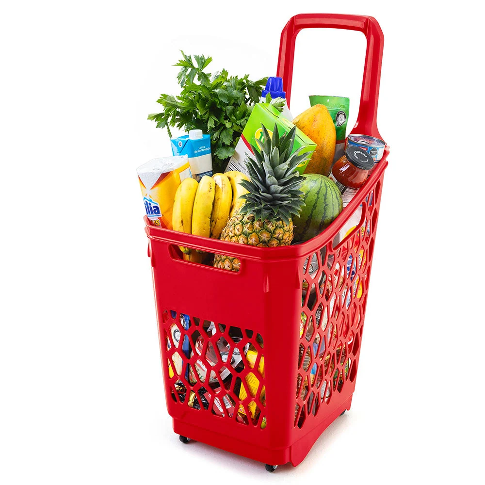 Cesta de Mercado 65 L Rojo Rimax