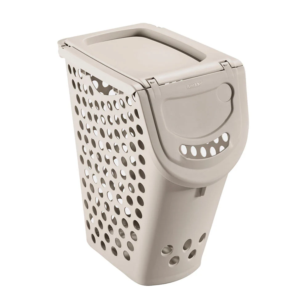 Cesta Plus para Ropa Taupe Rimax