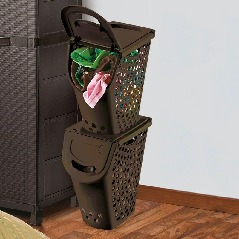 Cesta Plus para Ropa Wengue Rimax