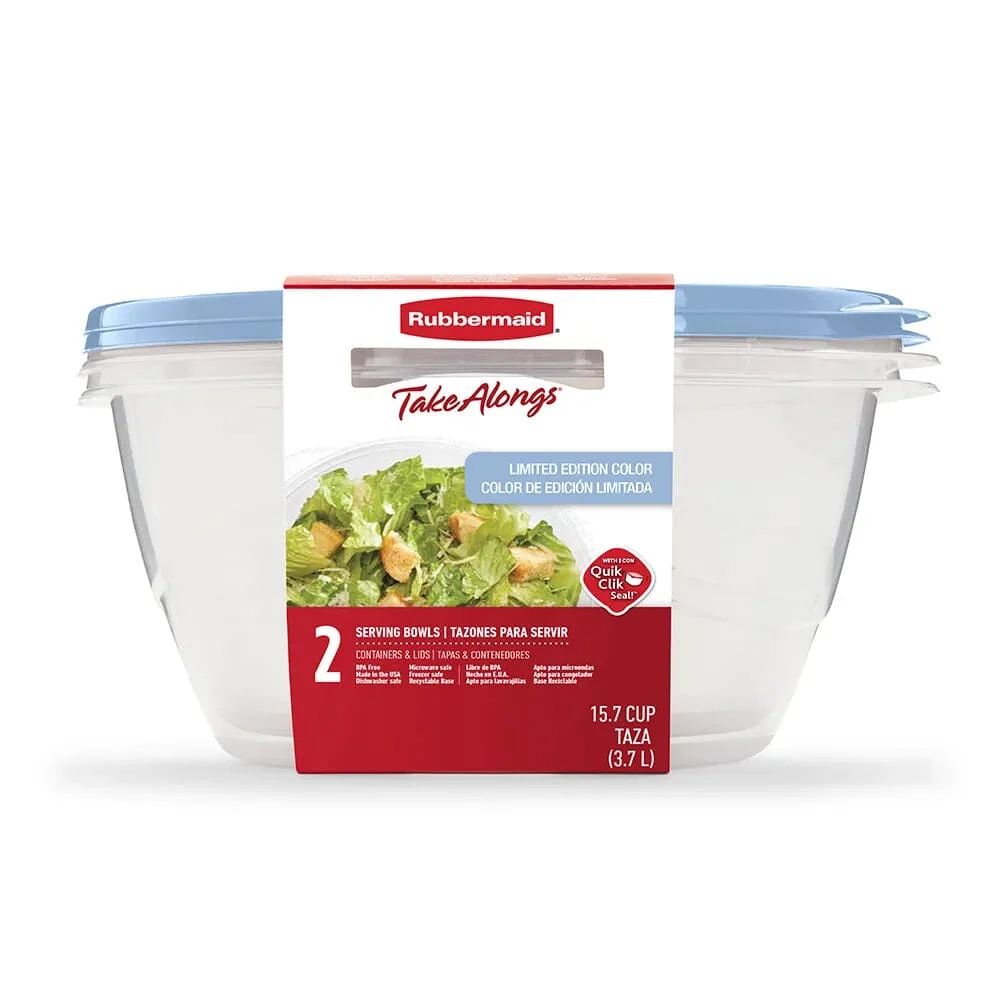 Contenedores Herméticos X 2 Un 3.7 Lt RUBBERMAID