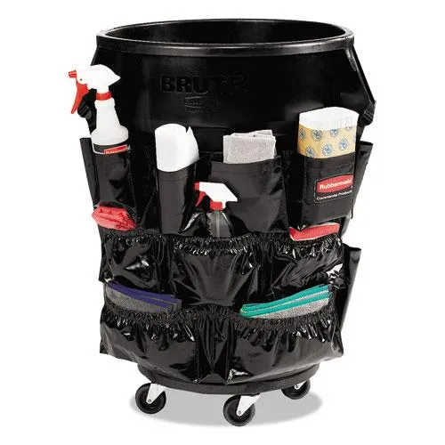 Bag,caddy,brute,6/cs,bk RUBRMDCOMM
