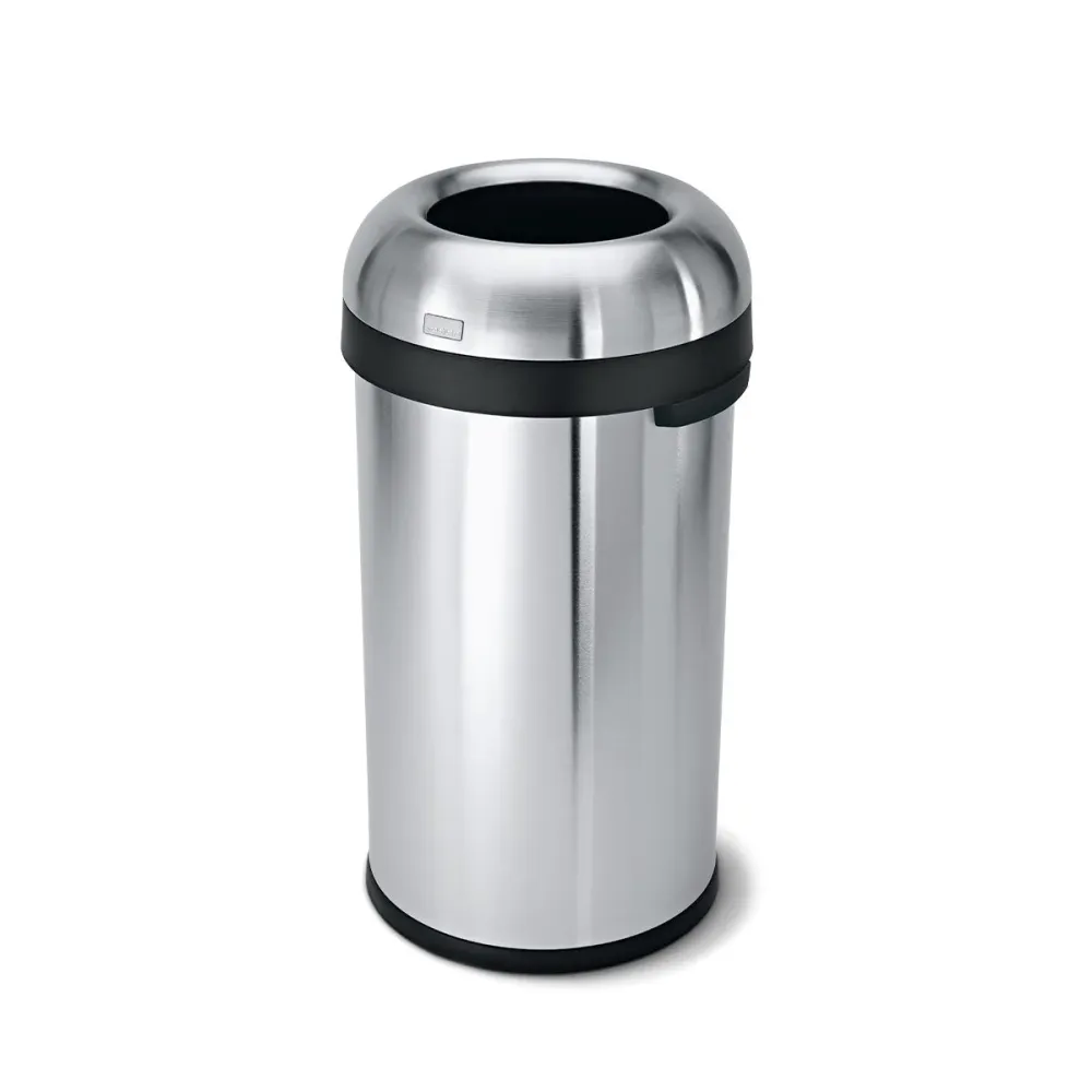 cubo circular abierto de 60 L simplehuman